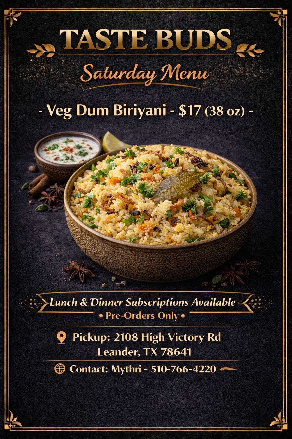 Veg Dum Biryani